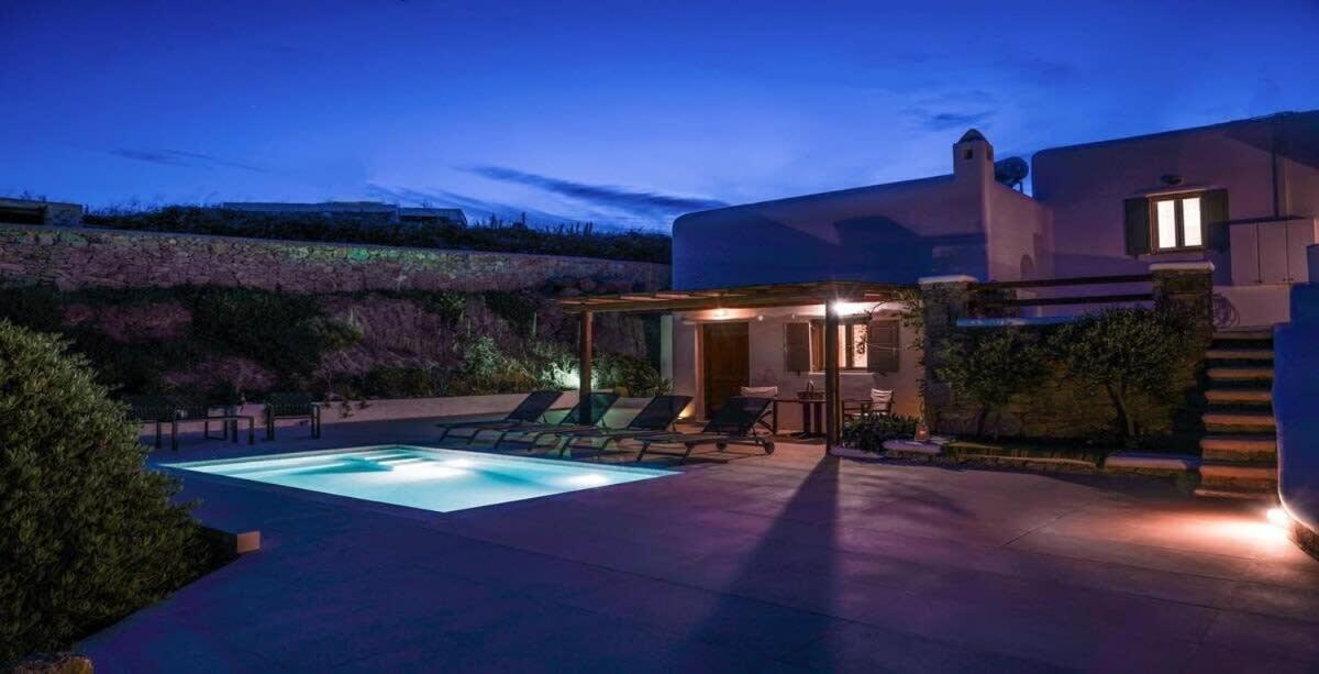 Ortus Ivory Mykonian Lux Villa With Pool! Mykonos Town Exterior photo